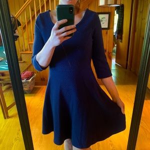 Textured 3/4 sleeve Old Navy Dress